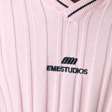 Pivot Cotton Candy Knit Polo Knitwear Eme Studios