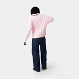 Pivot Cotton Candy Knit Polo Knitwear Eme Studios