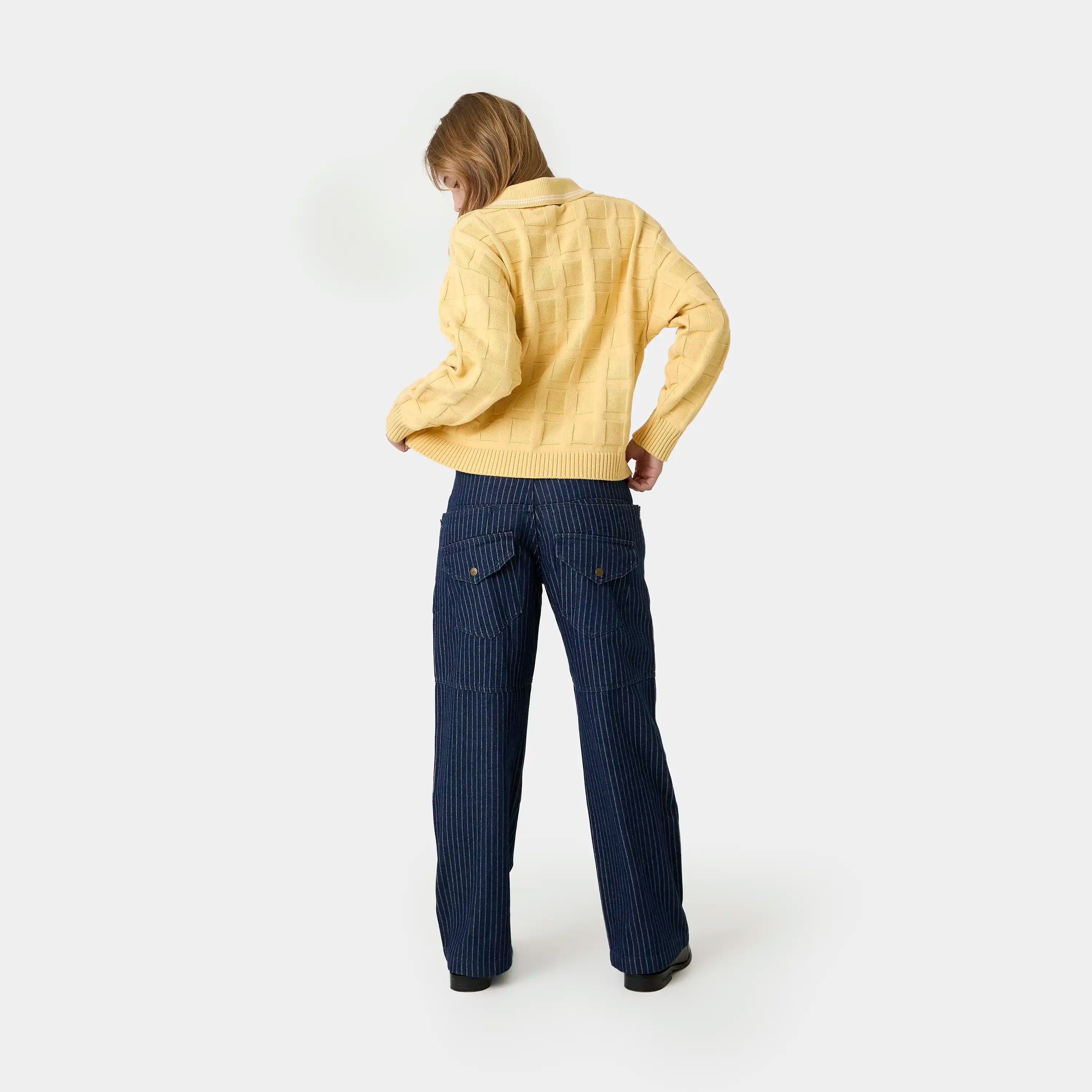Pivot Lise Knit Polo Knitwear Eme Studios