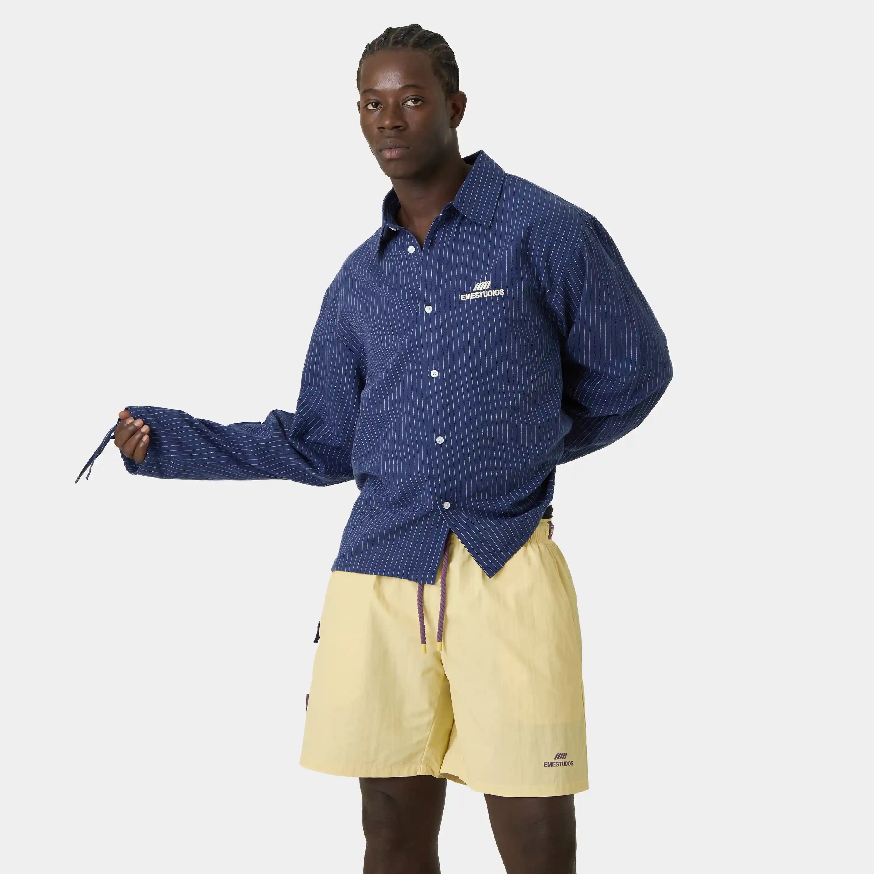 Dock Navy Shirt Shirts Eme Studios