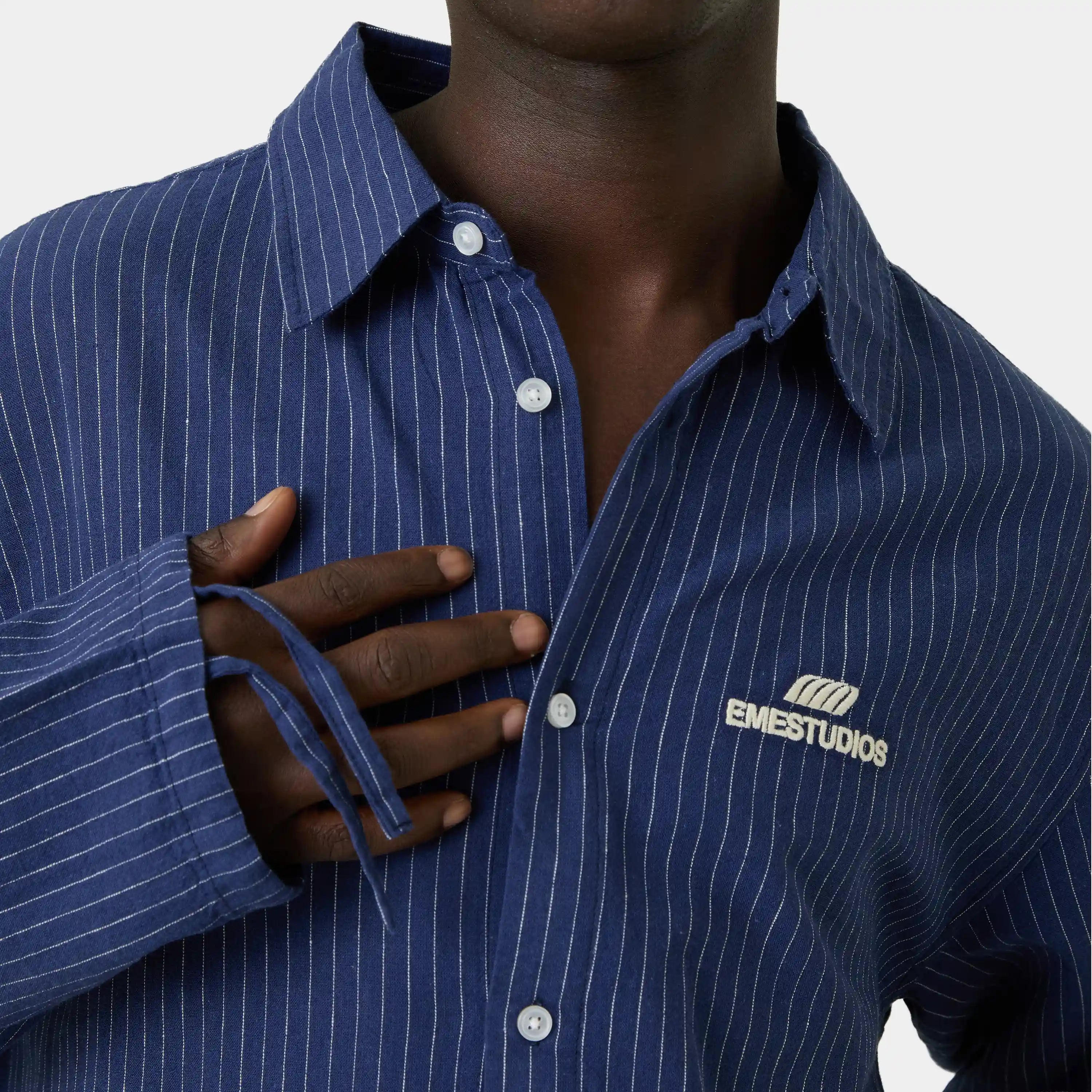 Dock Navy Shirt Shirts Eme Studios