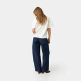Trip Navy Denim Pants Pants Eme Studios