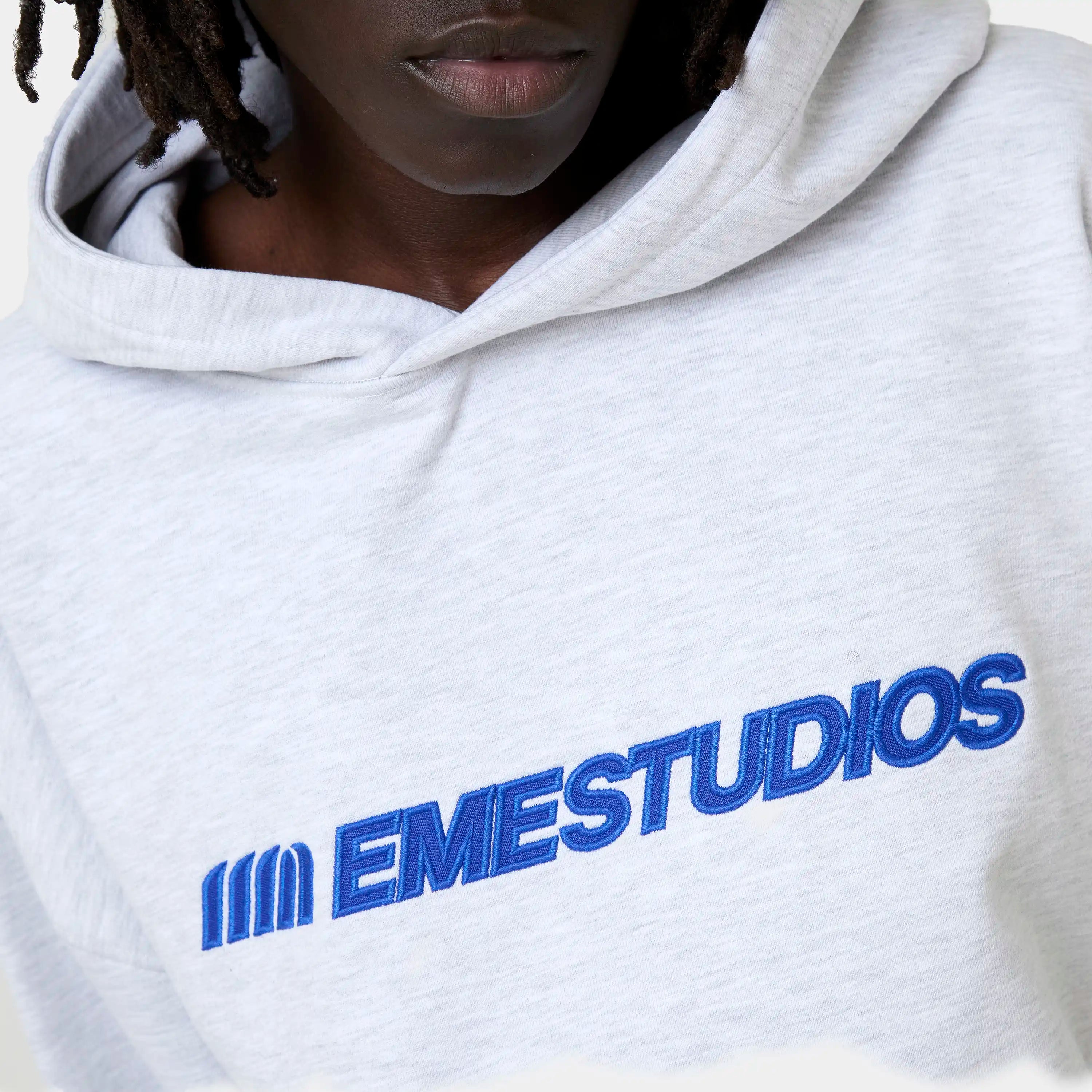 Metro Heather Grey Oversized Hoodie Hoodies Eme Studios