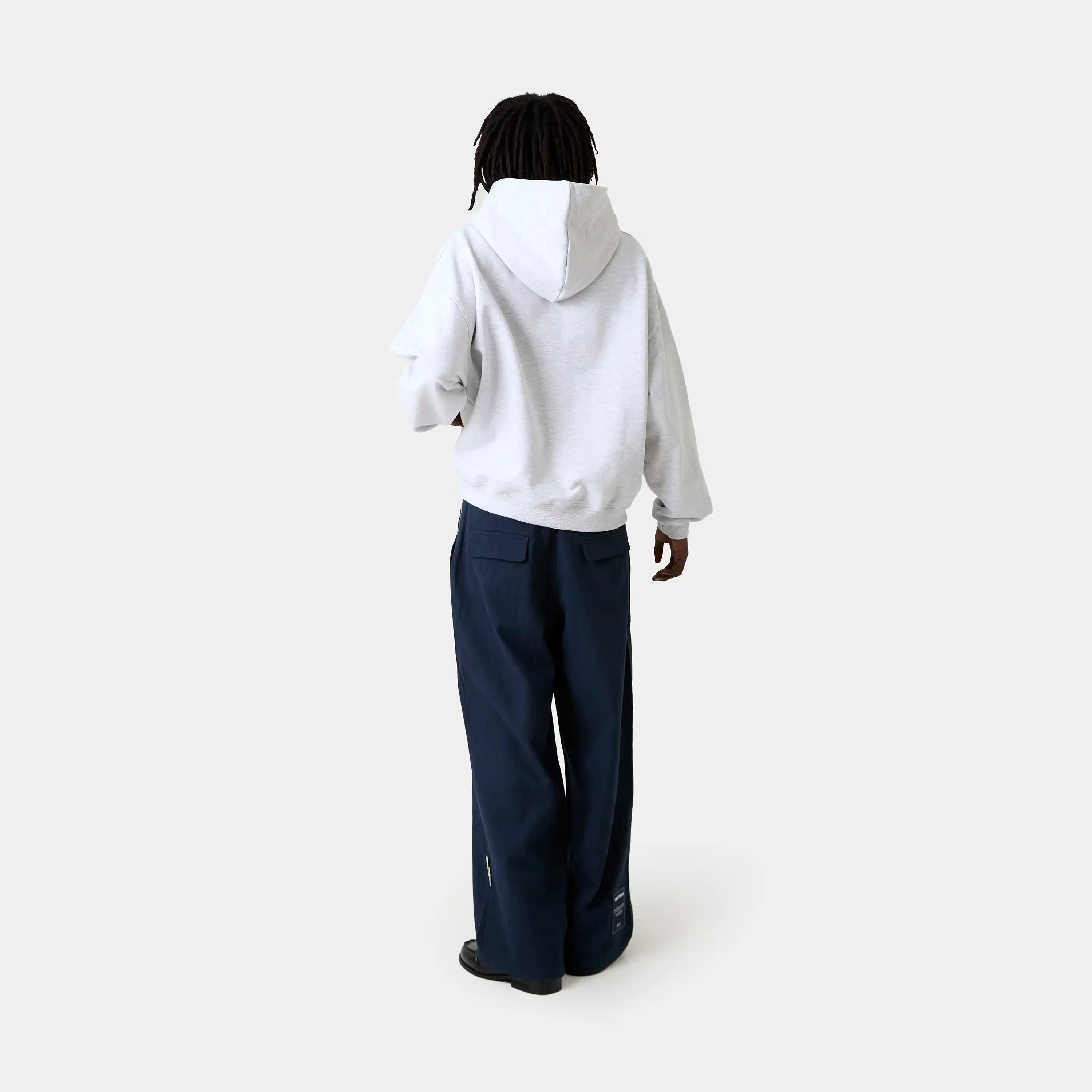 Metro Heather Grey Oversized Hoodie Hoodies Eme Studios