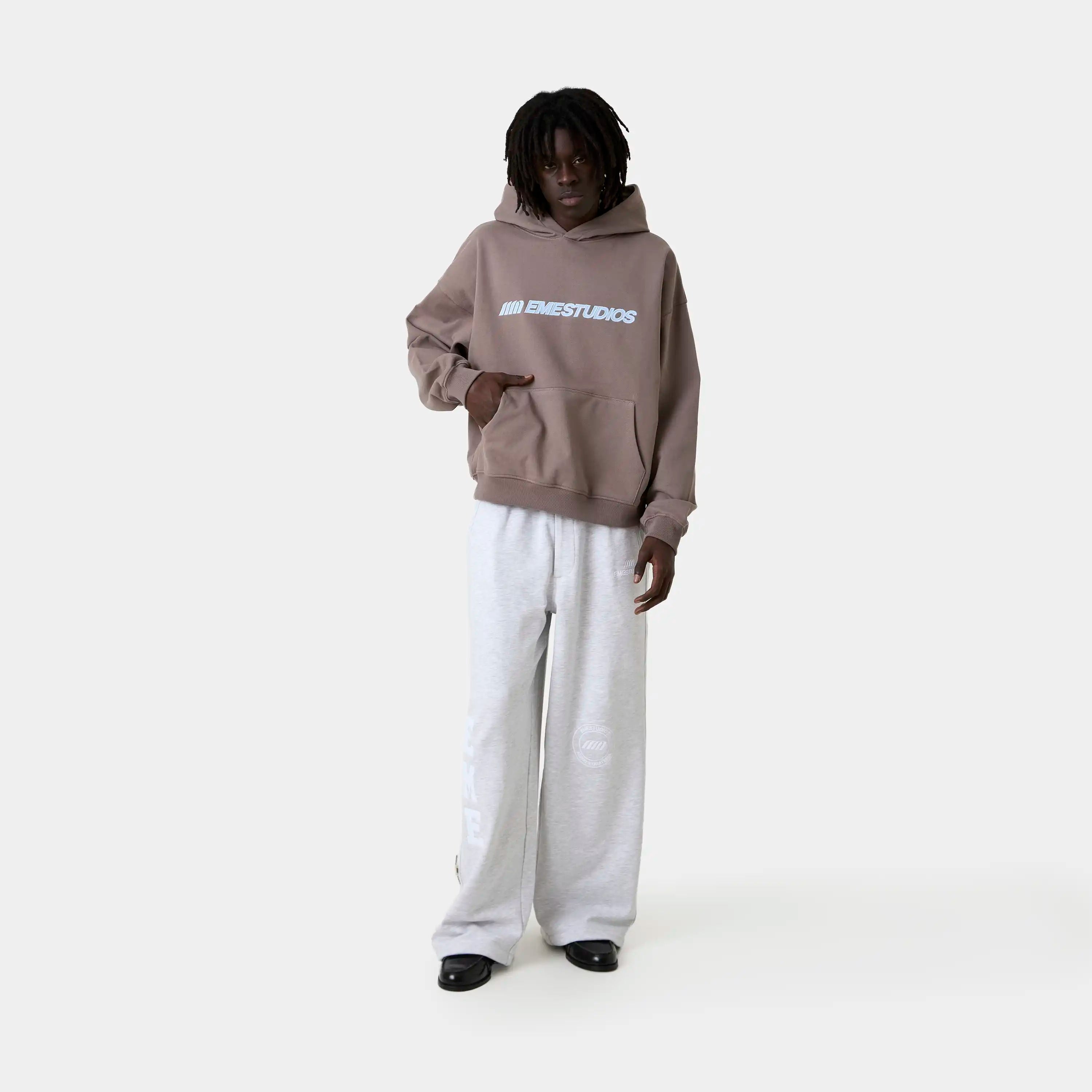 Metro Choco Oversized Hoodie Hoodies Eme Studios