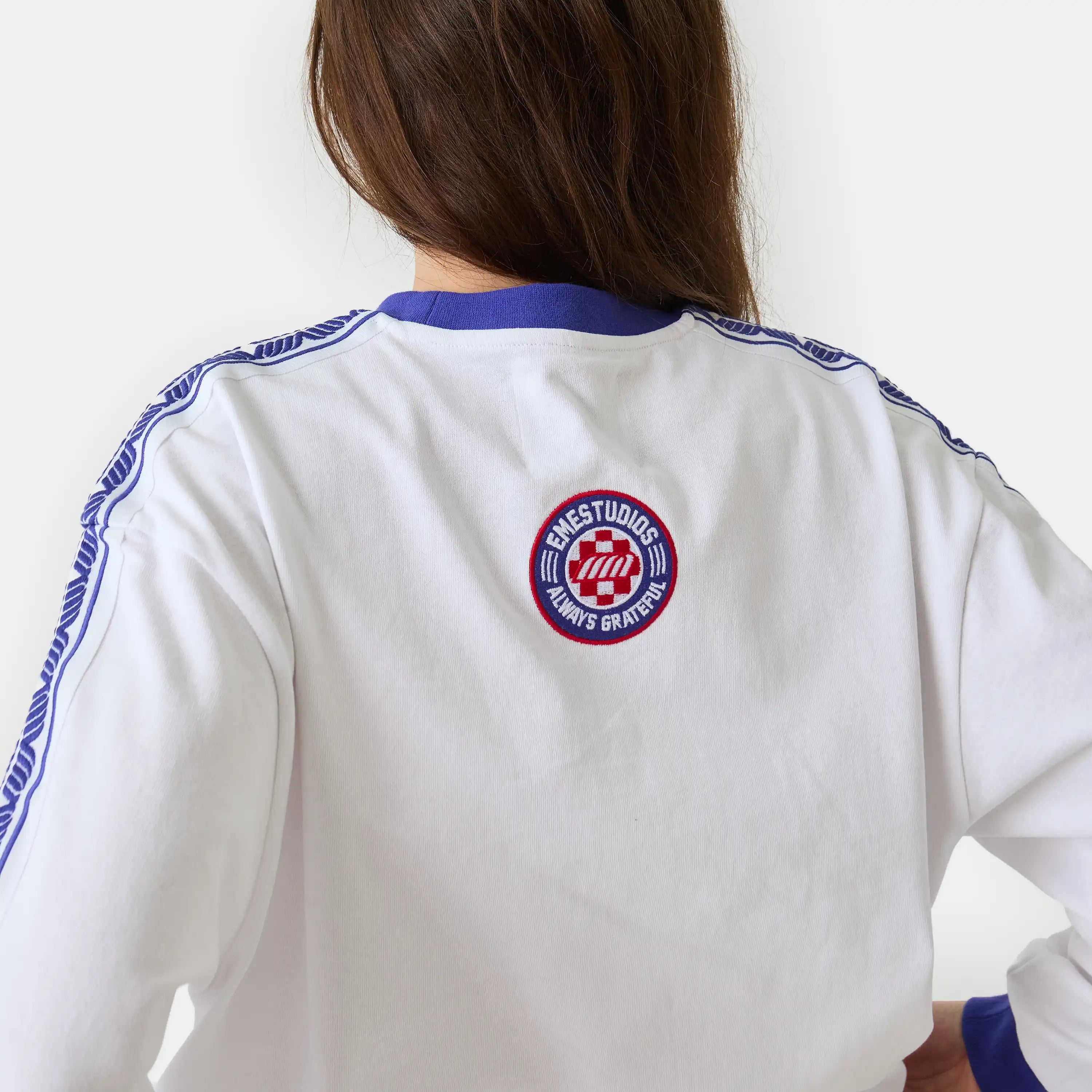 Team Pearl Oversized Long Sleeve T-shirts Eme Studios