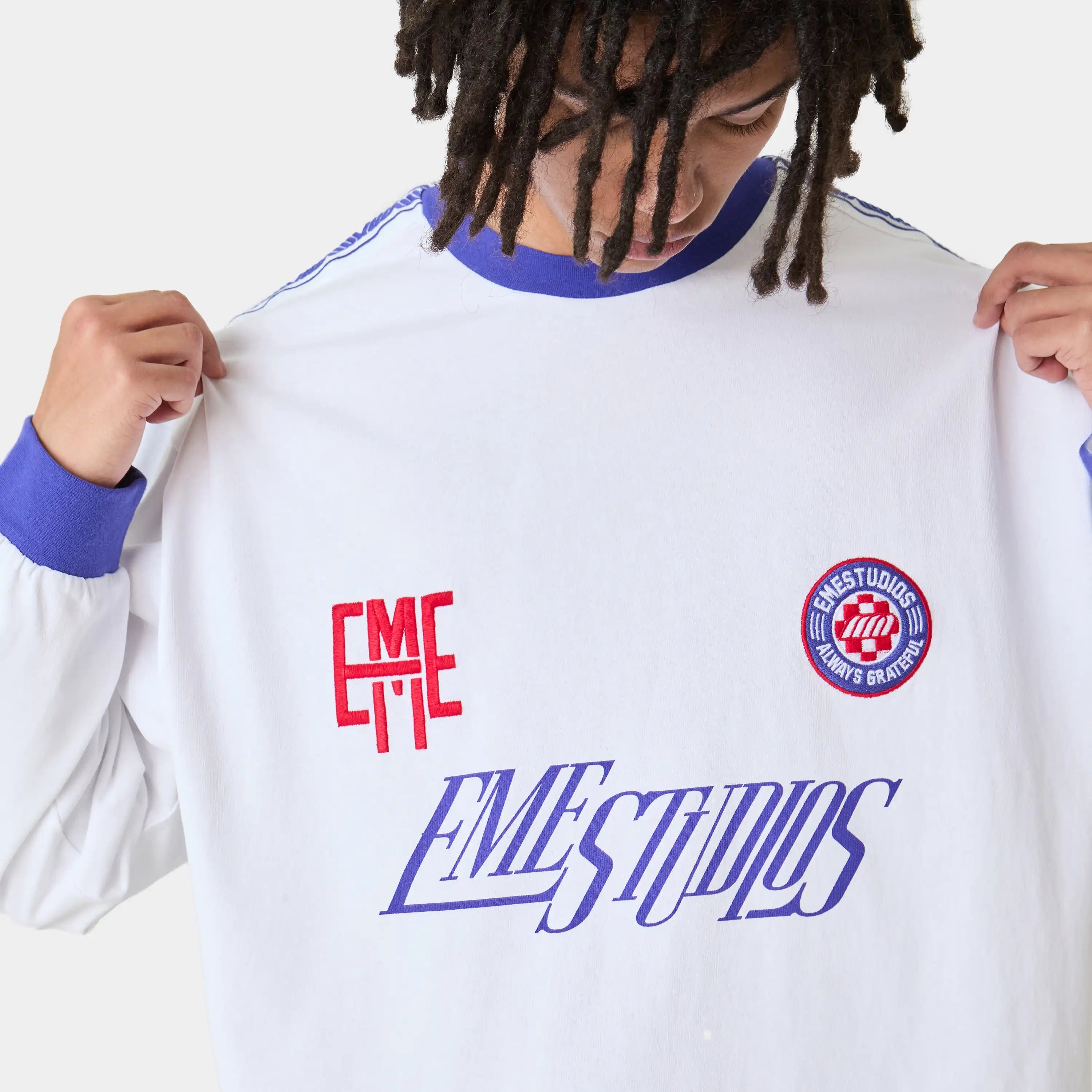 Team Pearl Oversized Long Sleeve T-shirts Eme Studios