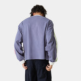 Team Navy Oversized Long Sleeve T-shirts Eme Studios