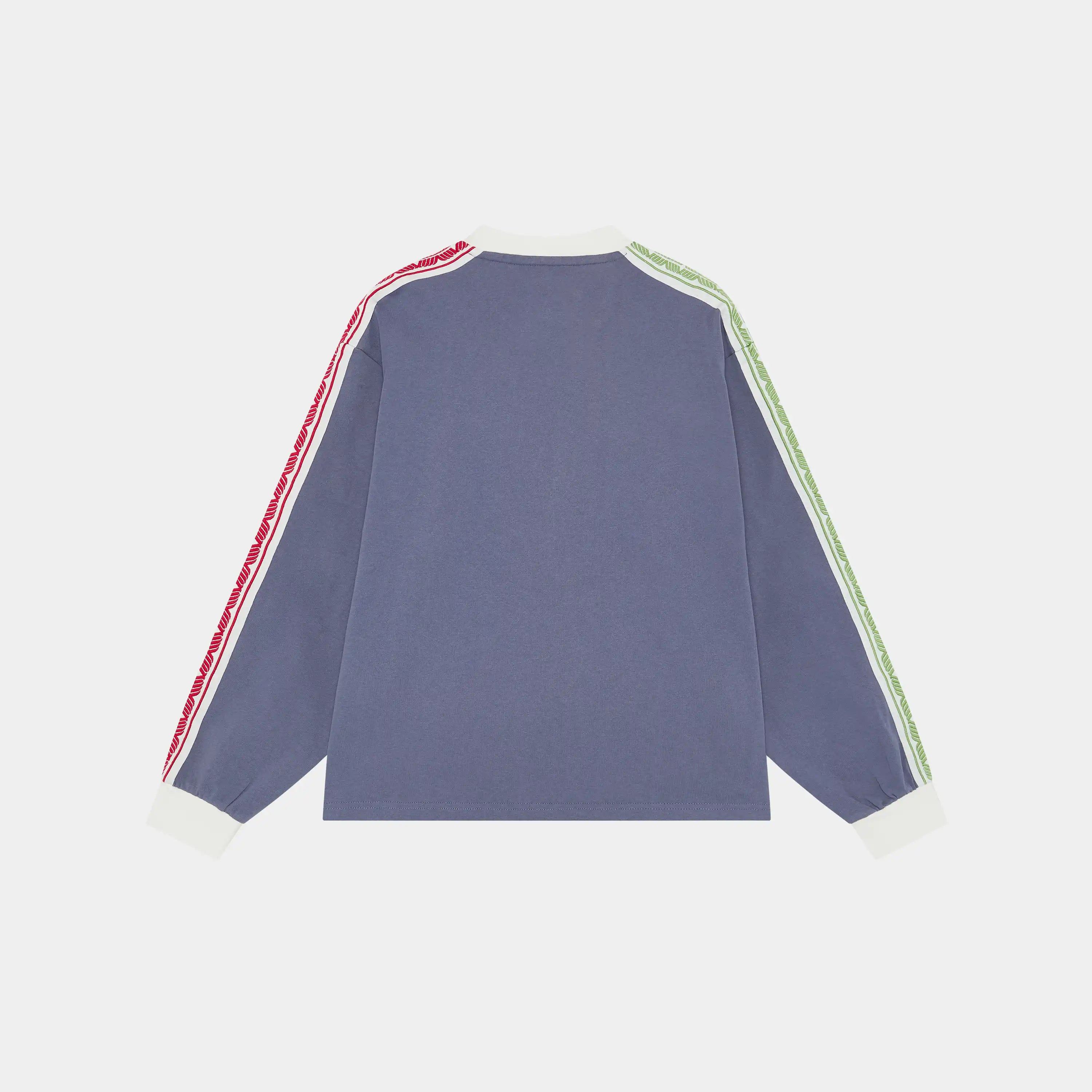 Team Navy Oversized Long Sleeve T-shirts Eme Studios