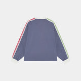 Team Navy Oversized Long Sleeve T-shirts Eme Studios