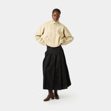 Romu Off Sand Coat Woman Outerwear Eme Studios