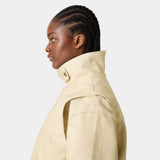 Romu Off Sand Coat Woman Outerwear Eme Studios