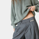 Orbit Slate Tailored Pants Pants Eme Studios
