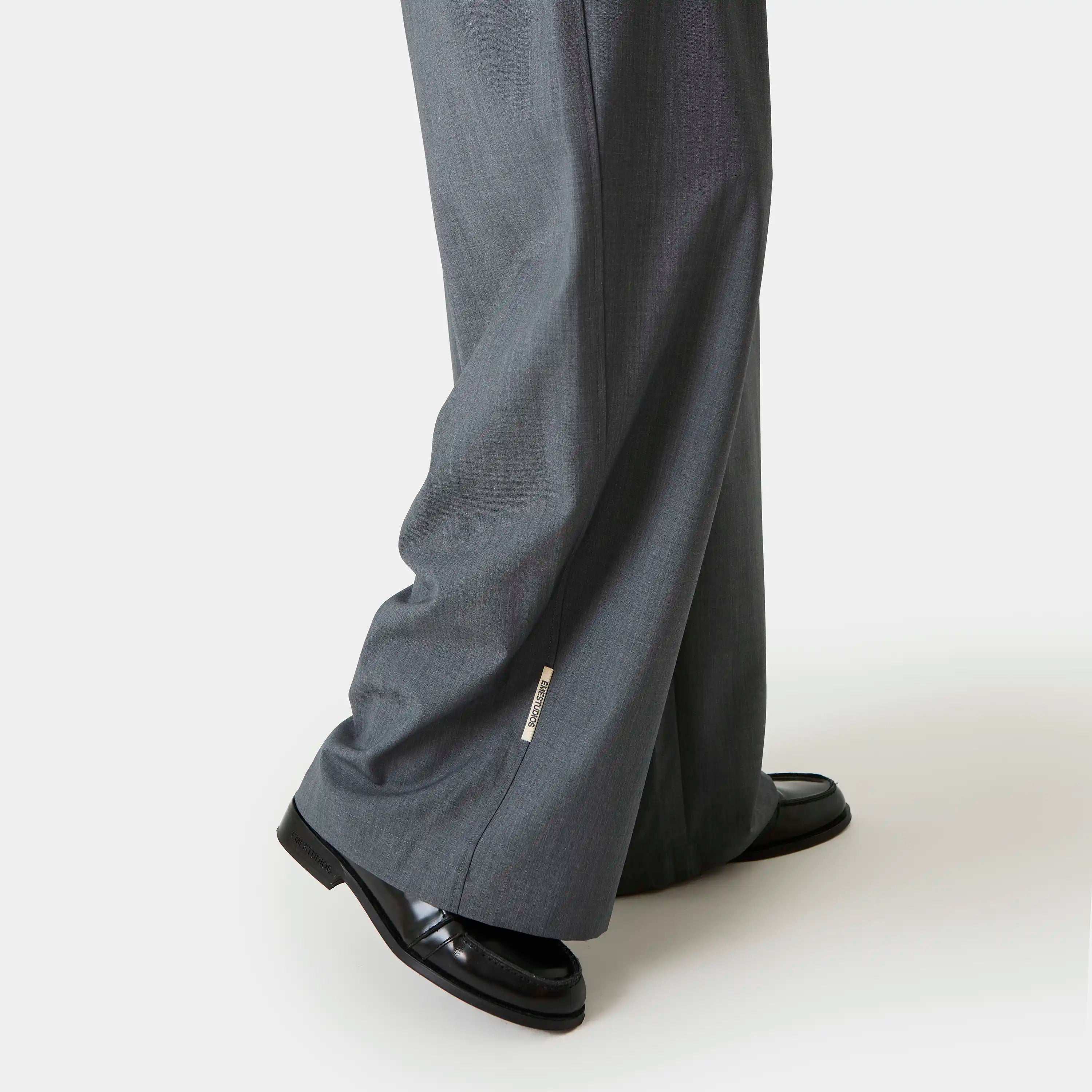 Orbit Slate Tailored Pants Pants Eme Studios