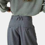 Orbit Slate Tailored Pants Pants Eme Studios