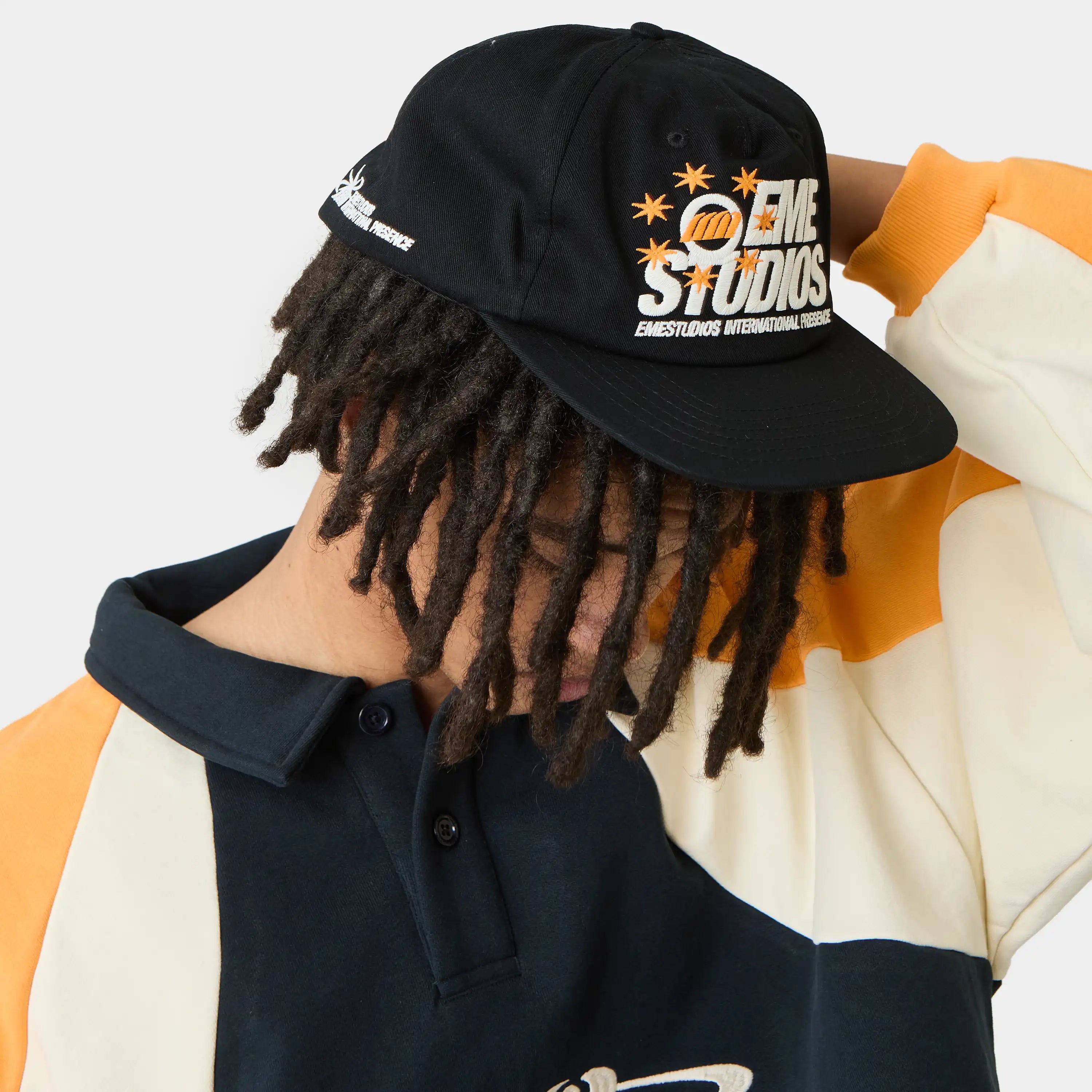 Astro Black Cap Headwear Eme Studios