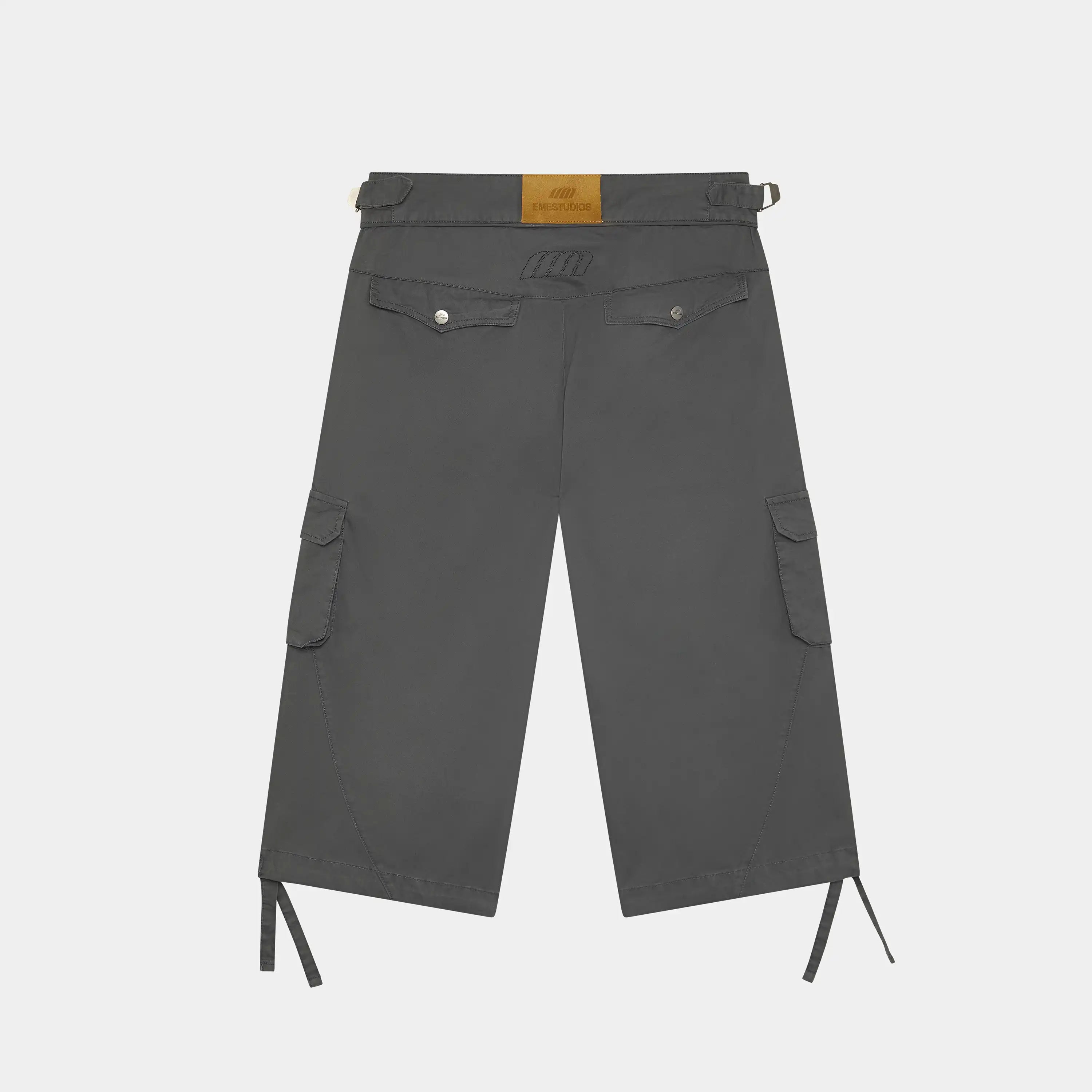 Bitter Grey Capri Pants Woman Pants Eme Studios