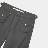 Bitter Grey Capri Pants Woman Pants Eme Studios
