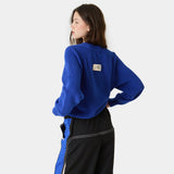 Nela Sodalite Knit Sweater Knitwear Eme Studios