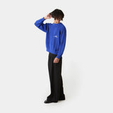 Nela Sodalite Knit Sweater Knitwear Eme Studios