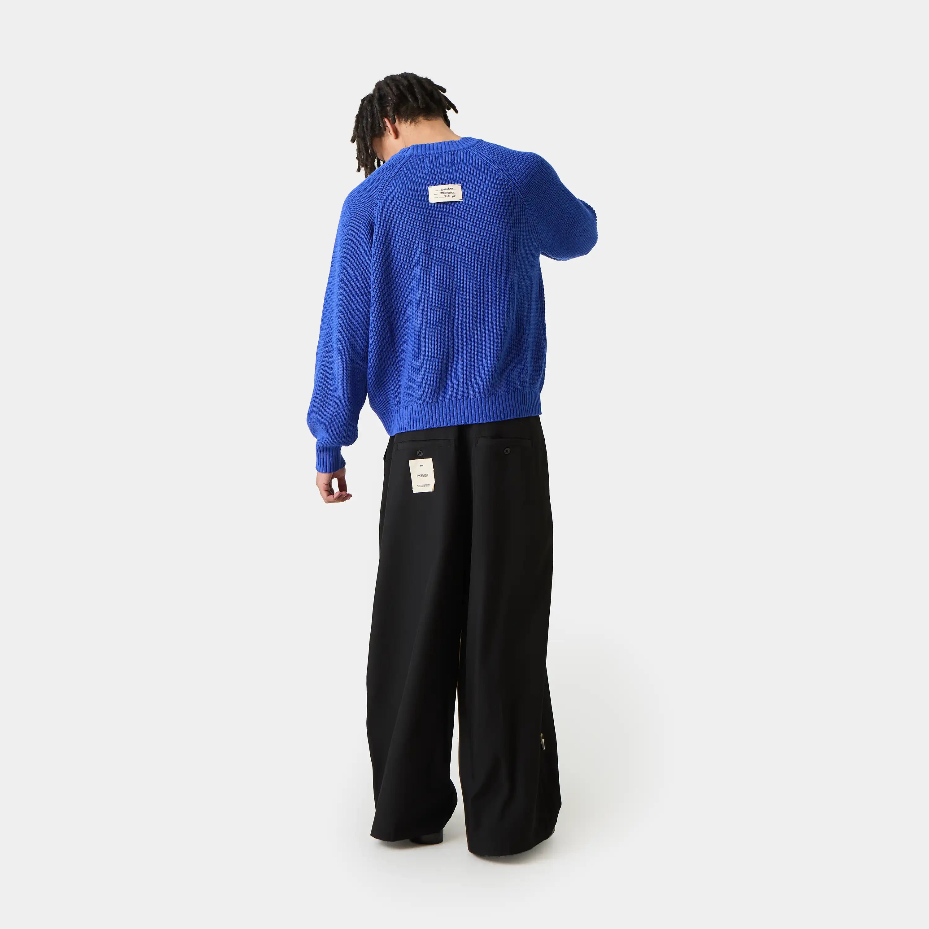 Nela Sodalite Knit Sweater Knitwear Eme Studios