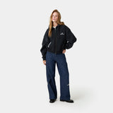 Edge Navy Full Zip Hoodies Eme Studios