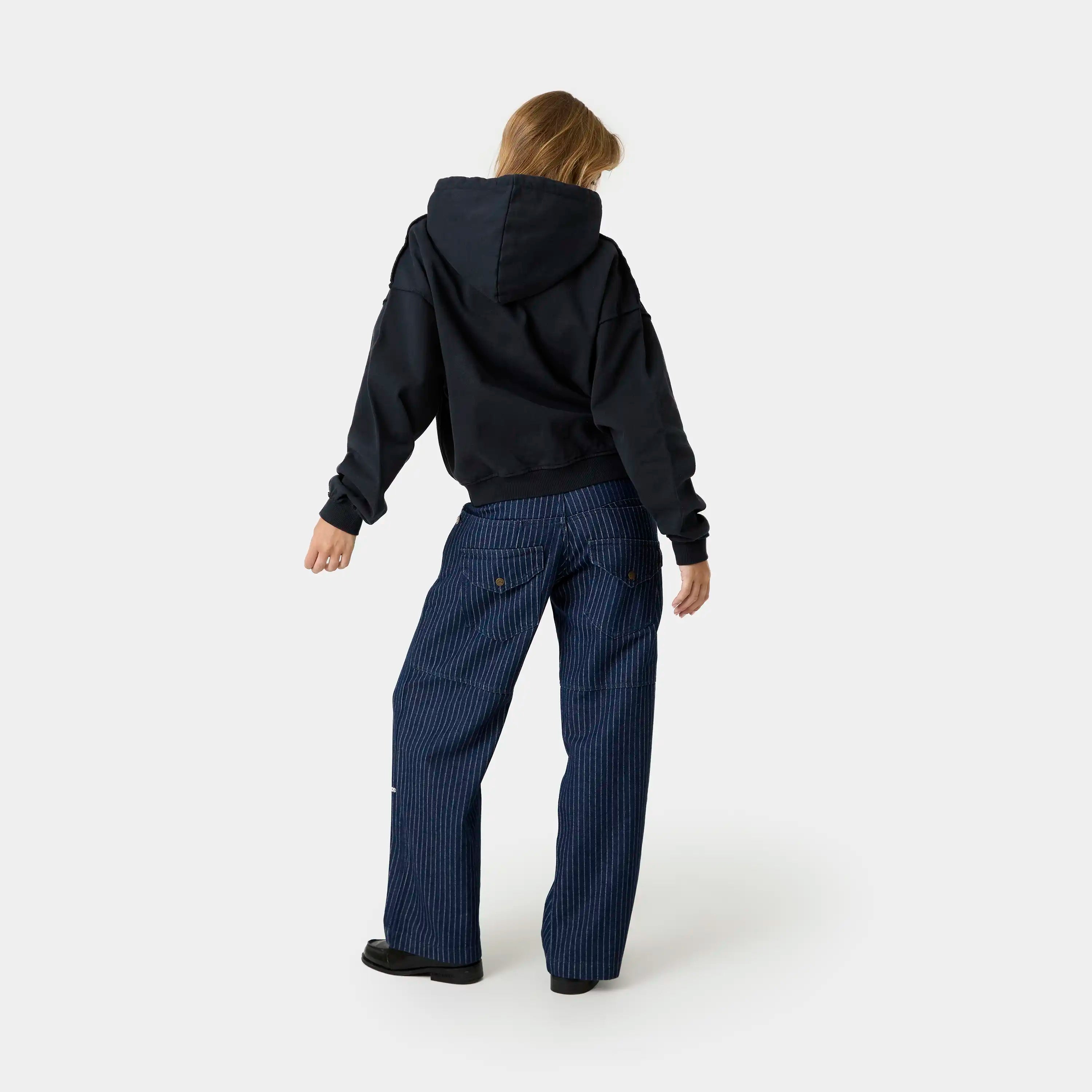 Edge Navy Full Zip Hoodies Eme Studios