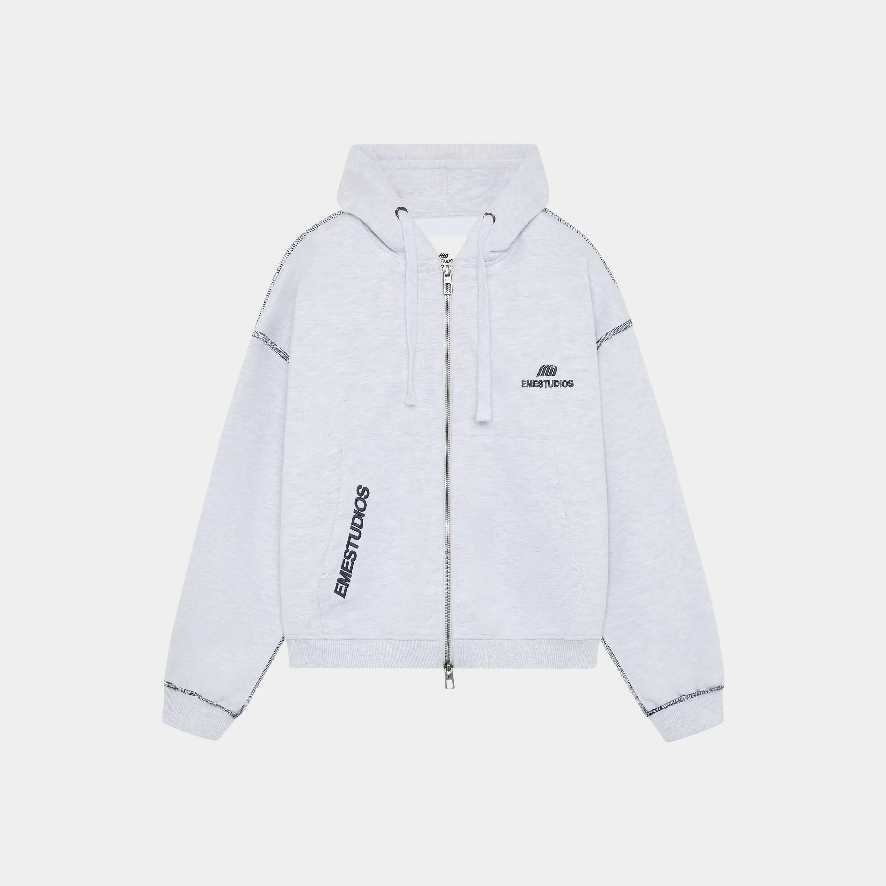 Edge Heather Grey Full Zip