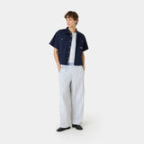 Cabo Navy Short Sleeve Shirt Shirts Eme Studios