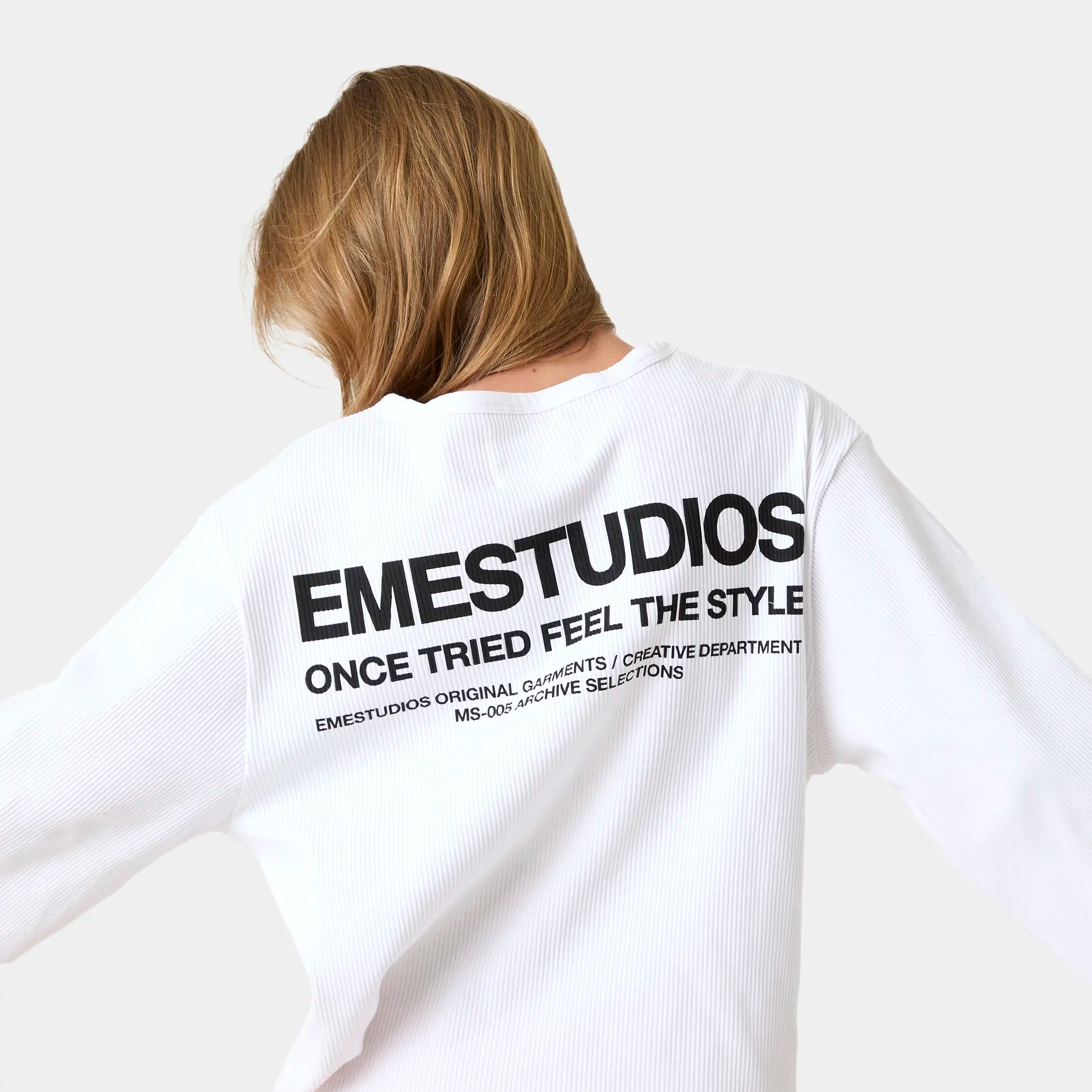 Selection Henley Pearl Long Sleeve T-shirts Eme Studios