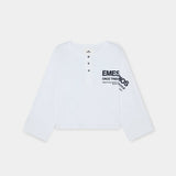 Selection Henley Pearl Long Sleeve T-shirts Eme Studios