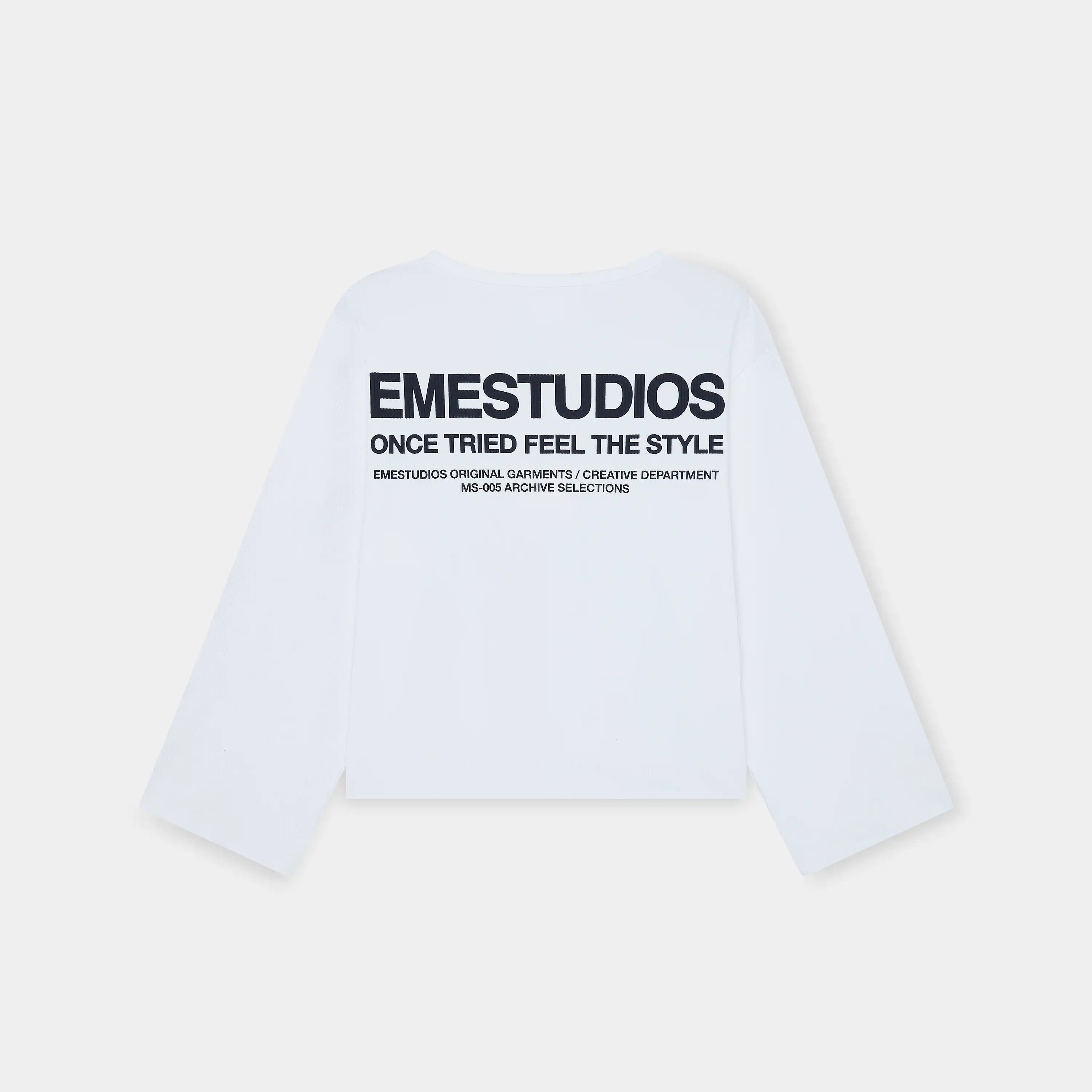 Selection Henley Pearl Long Sleeve T-shirts Eme Studios