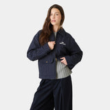 Siroq Striped Navy Jacket Outerwear Eme Studios