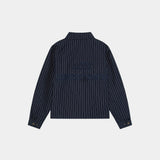 Siroq Striped Navy Jacket Outerwear Eme Studios