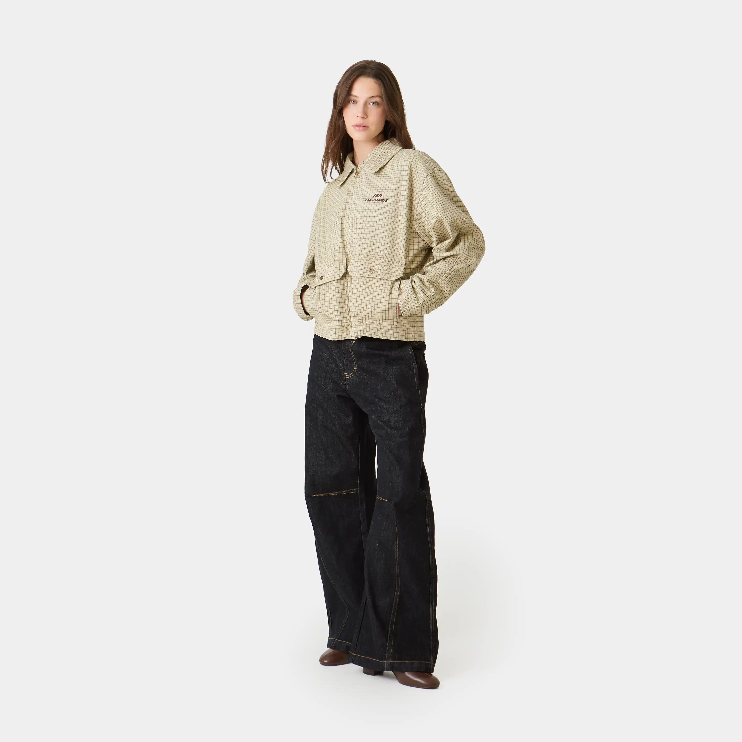 Siroq Squared Muddy Jacket Outerwear Eme Studios