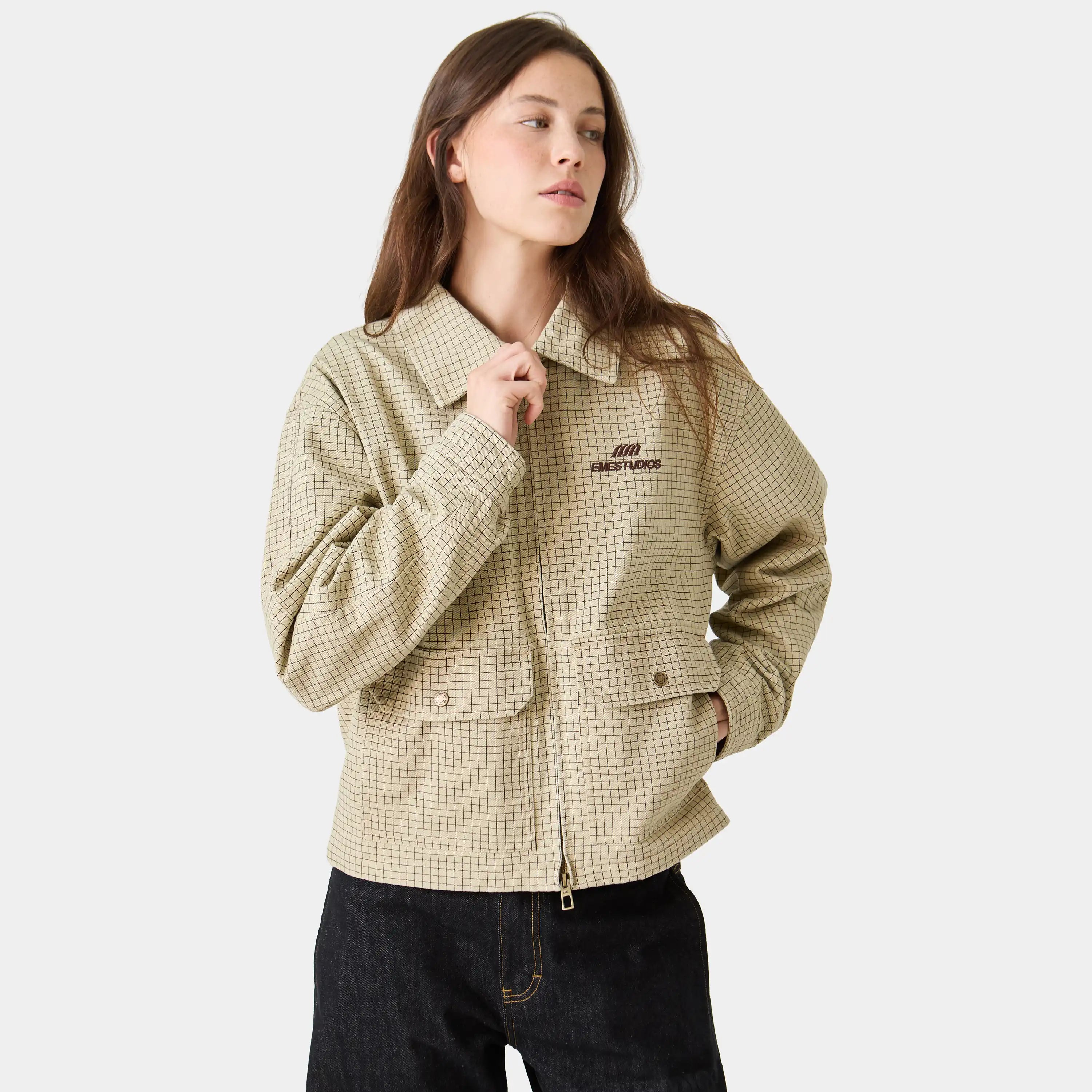 Siroq Squared Muddy Jacket Outerwear Eme Studios