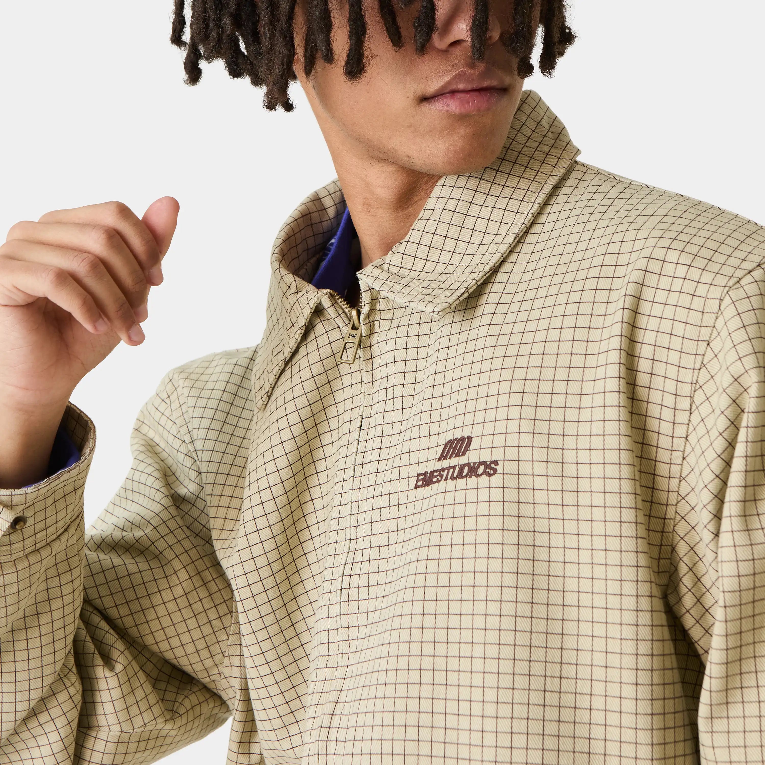 Siroq Squared Muddy Jacket Outerwear Eme Studios