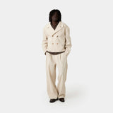 Tide Off Sand Linen Blazer Outerwear Eme Studios