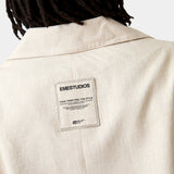 Tide Off Sand Linen Blazer Outerwear Eme Studios