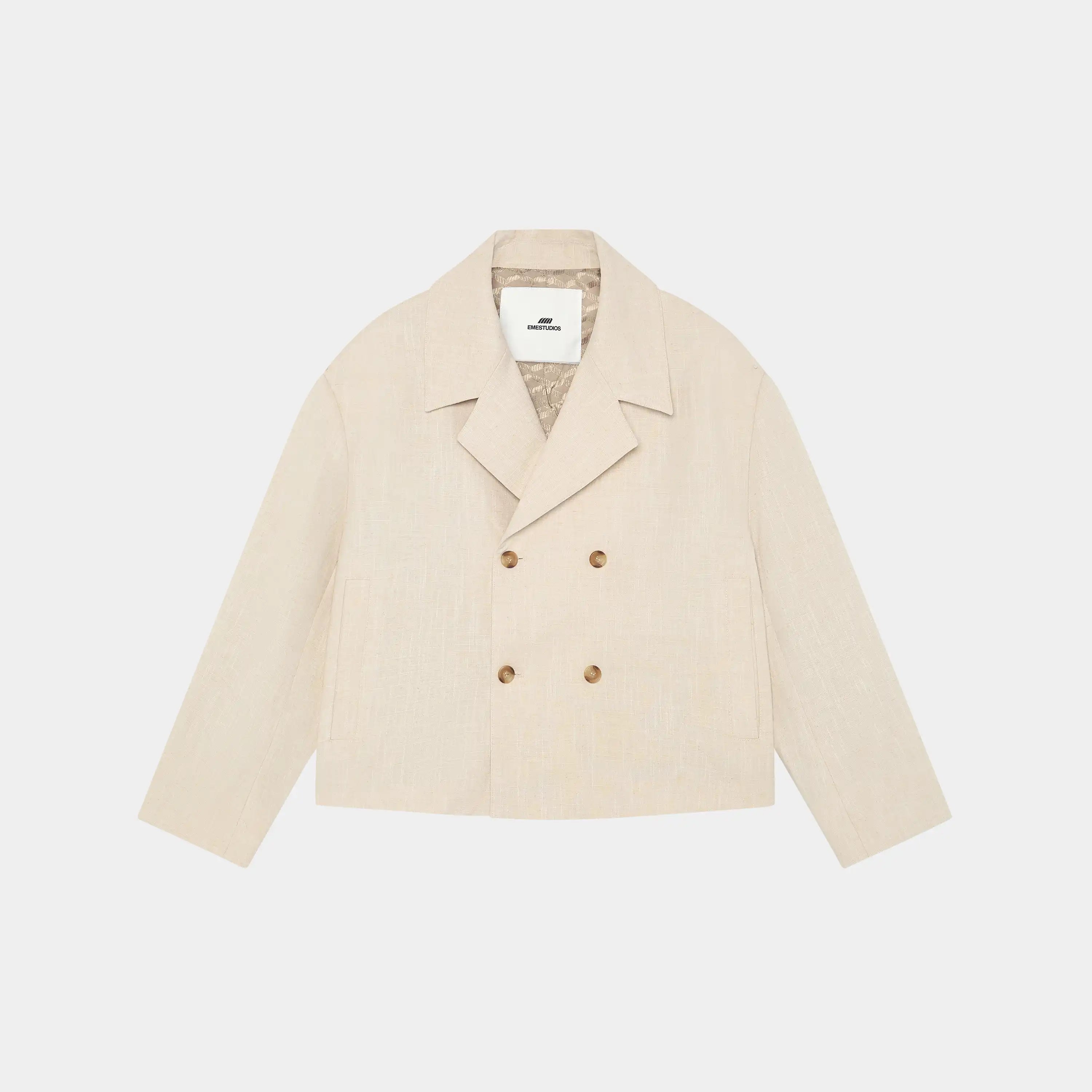 Tide Off Sand Linen Blazer