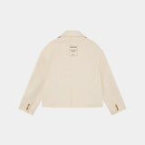 Tide Off Sand Linen Blazer Outerwear Eme Studios