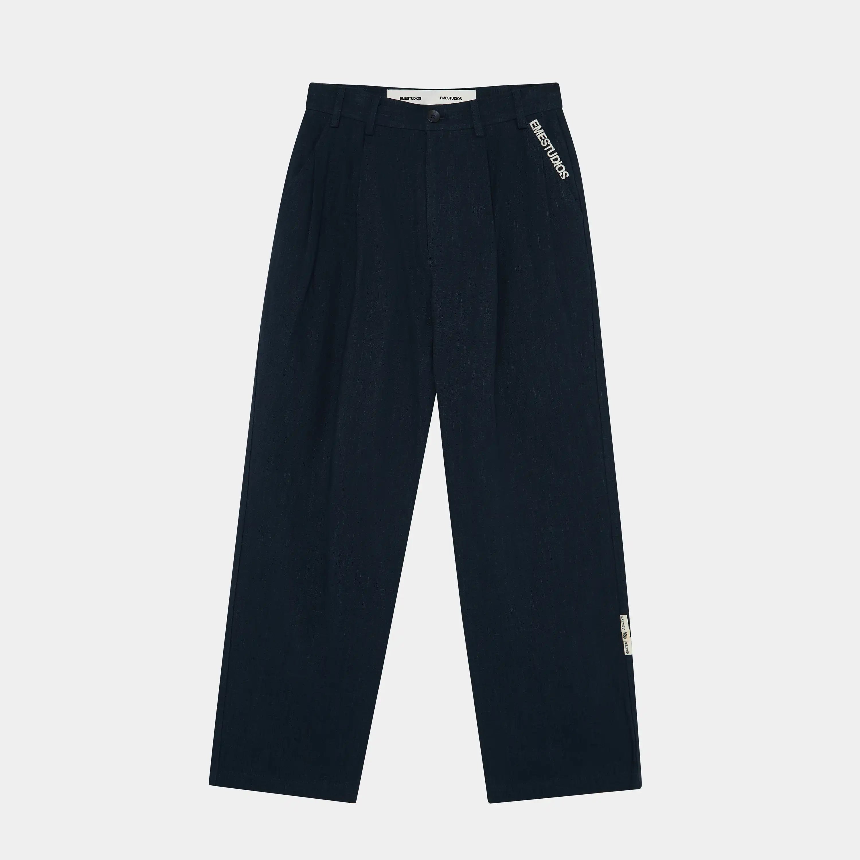 Tide Navy Tailored Pants