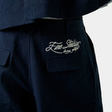 Tide Navy Tailored Pants Pants Eme Studios