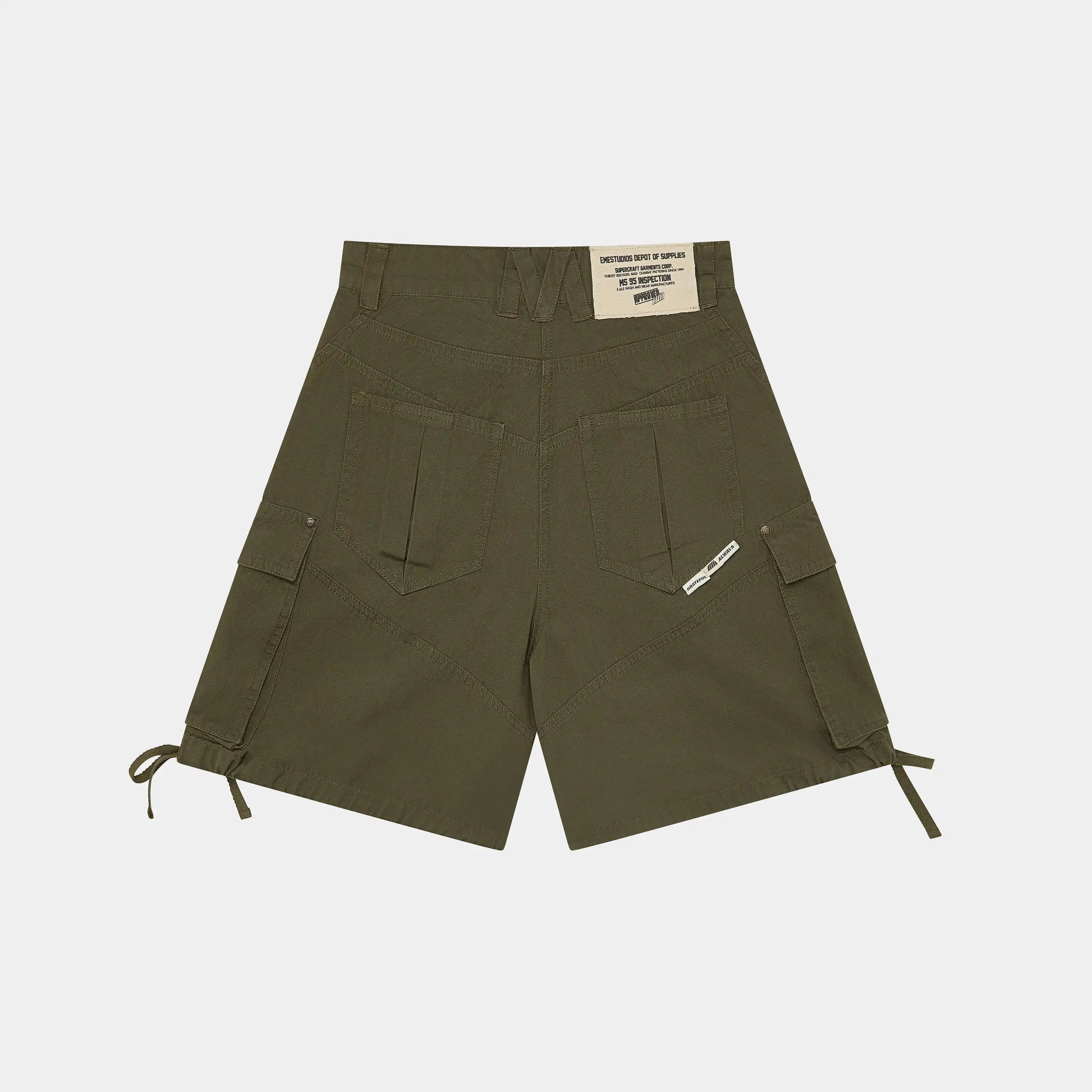 Carrier Olive Cargo Jorts Shorts Eme Studios