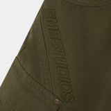 Carrier Olive Cargo Jorts Shorts Eme Studios