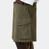 Carrier Olive Cargo Jorts Shorts Eme Studios