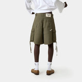 Carrier Olive Cargo Jorts Shorts Eme Studios