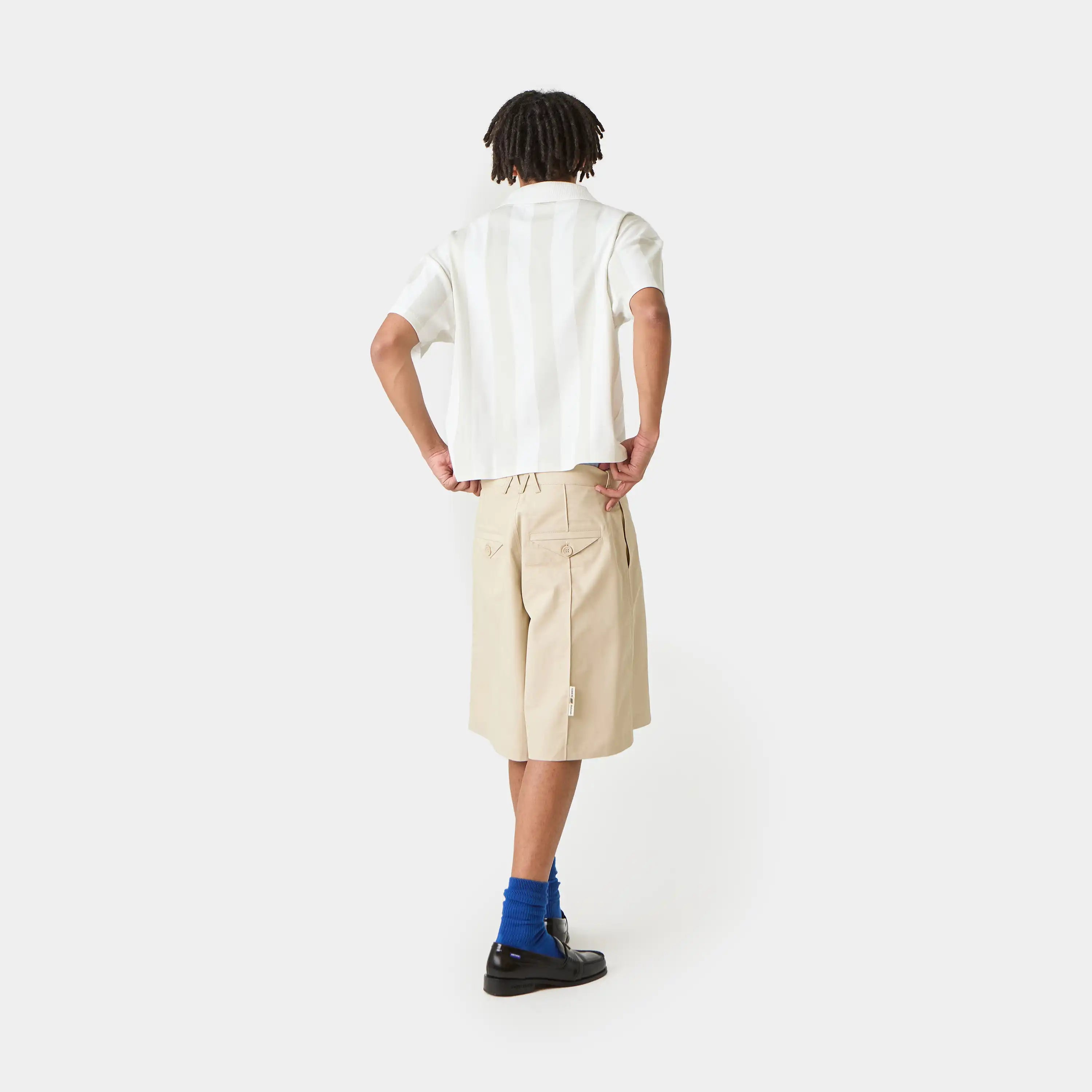 Golin Cloud Cream Formal Jorts Shorts Eme Studios