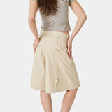 Golin Cloud Cream Formal Jorts Shorts Eme Studios