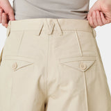 Golin Cloud Cream Formal Jorts Shorts Eme Studios